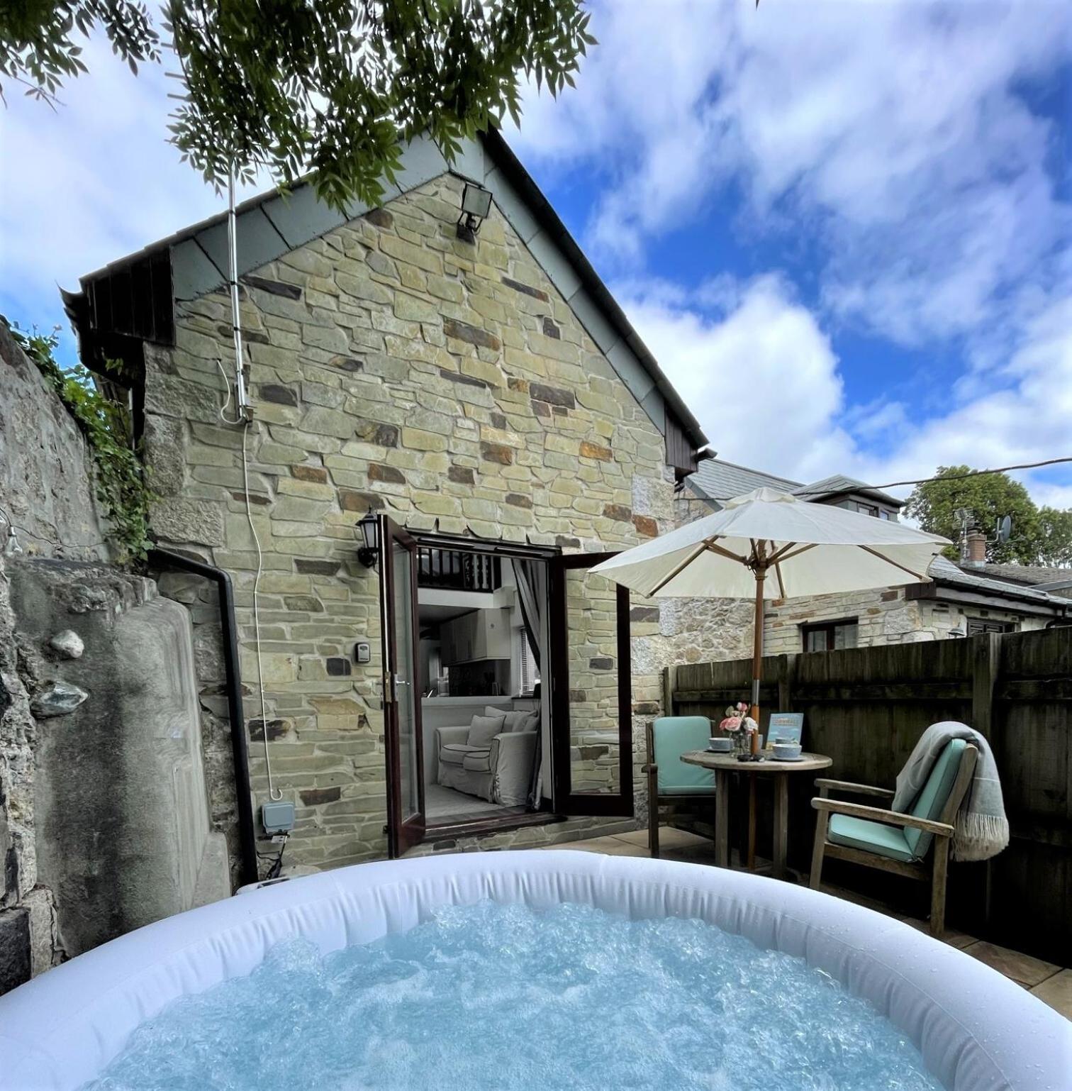 The Stables - Detached Cottage With Private Garden & Hot Tub St Austell Kültér fotó