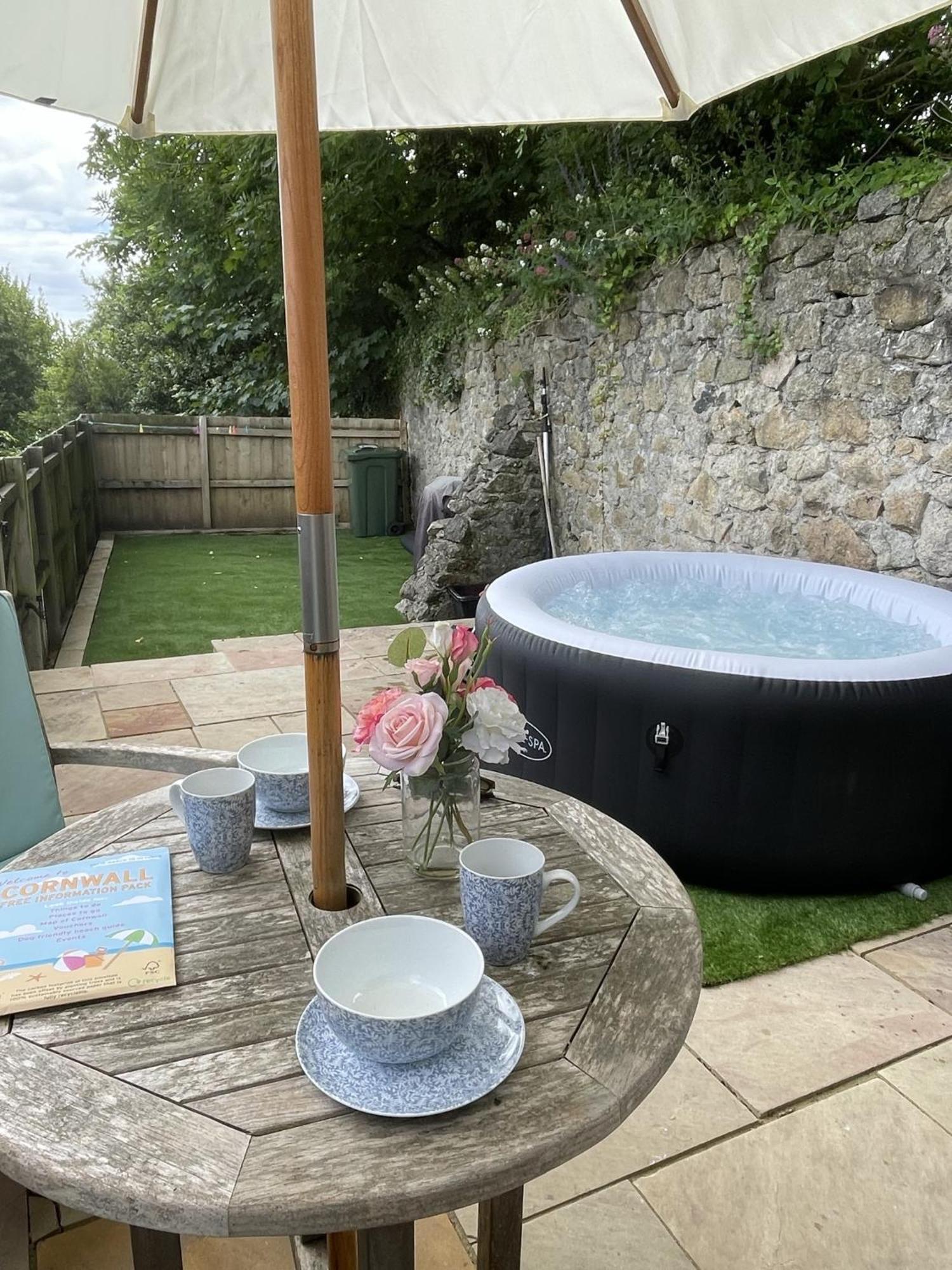 The Stables - Detached Cottage With Private Garden & Hot Tub St Austell Kültér fotó